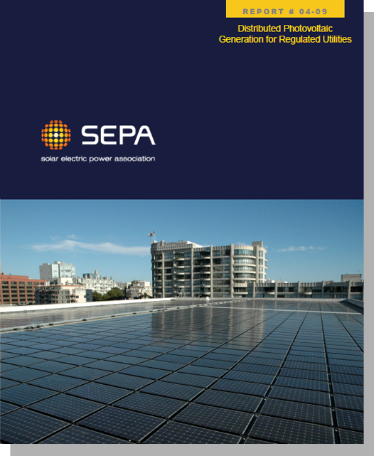 Distributed Photovoltaic Generation for Regulated Utilities
