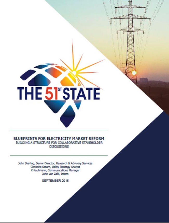 The 51st State: Blueprints for Electricity Market Reform
