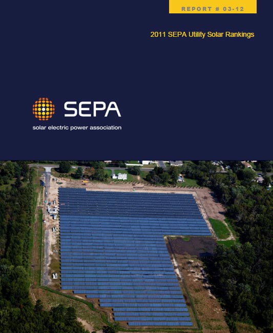 2011 Top Ten Utility Solar Rankings