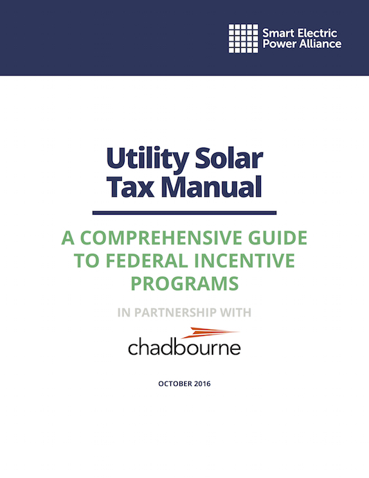 Utility Solar Tax Manual: A Comprehensive Guide to Federal Incentive Programs