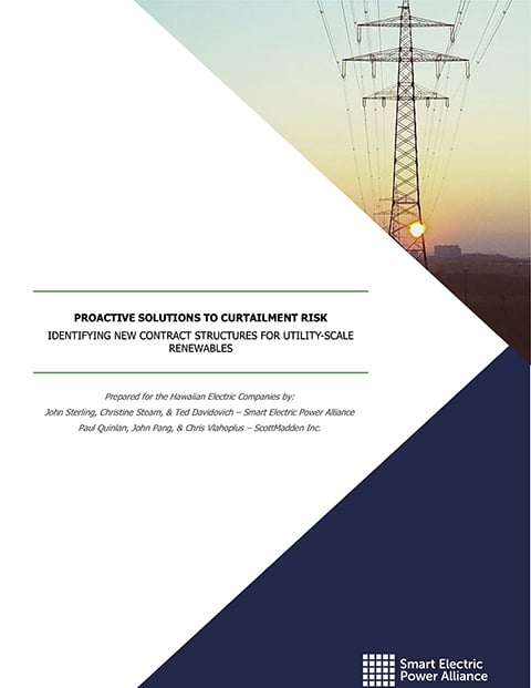Proactive Solutions to Curtailment Risks | Identifying New Contract Structures for Utility-Scale Renewables