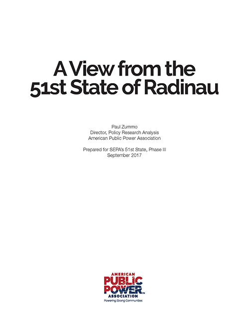51st State Ideas I A View from the 51st State of Radinau (APPA)