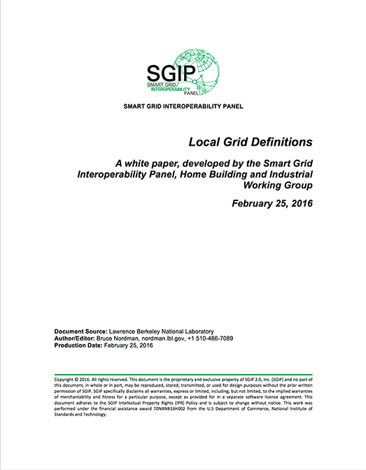 Local Grid Definitions