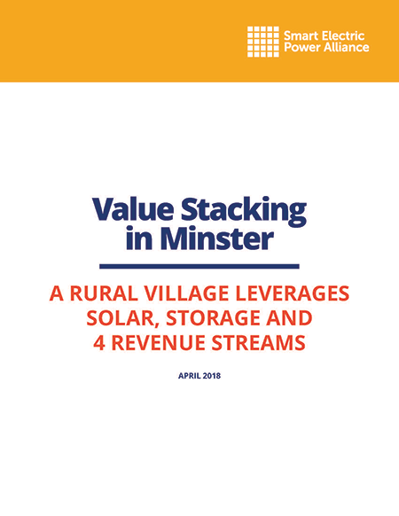 Value Stacking in Minster: A rural village leverages solar, storage and 4 revenue streams
