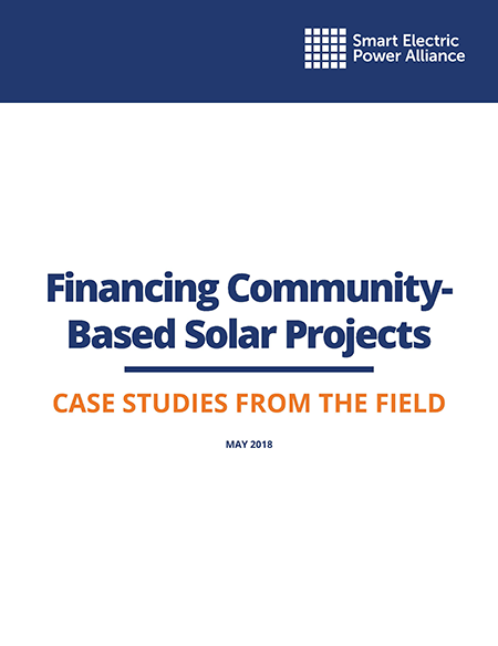 Financing Community-Based Solar Projects: Case Studies from the Field