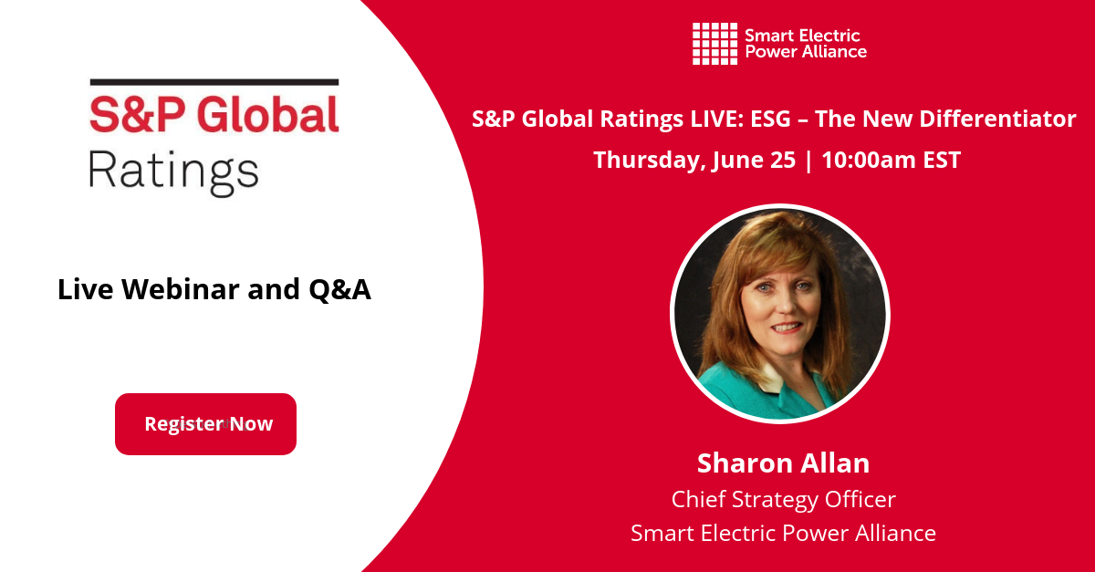 S&P Global Ratings LIVE: ESG – The New Differentiator
