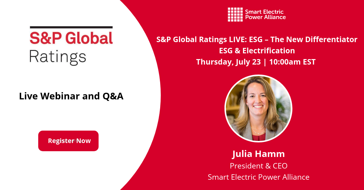 S&P Global Ratings LIVE: ESG – The New Differentiator (7th episode)