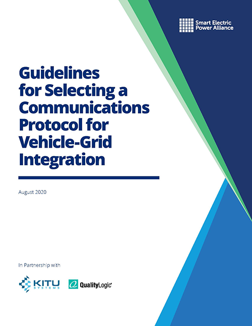Guidelines for Selecting a Communications Protocol for Vehicle-Grid Integration