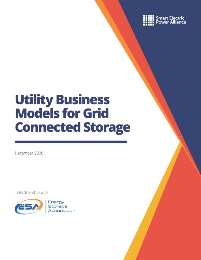 Utility Business Models for Grid Connected Storage