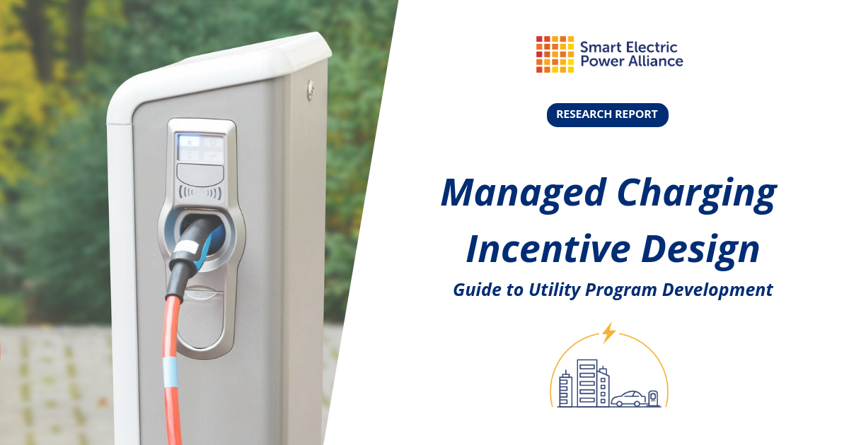 Managed Charging Incentive Design Guide to Utility Program Development