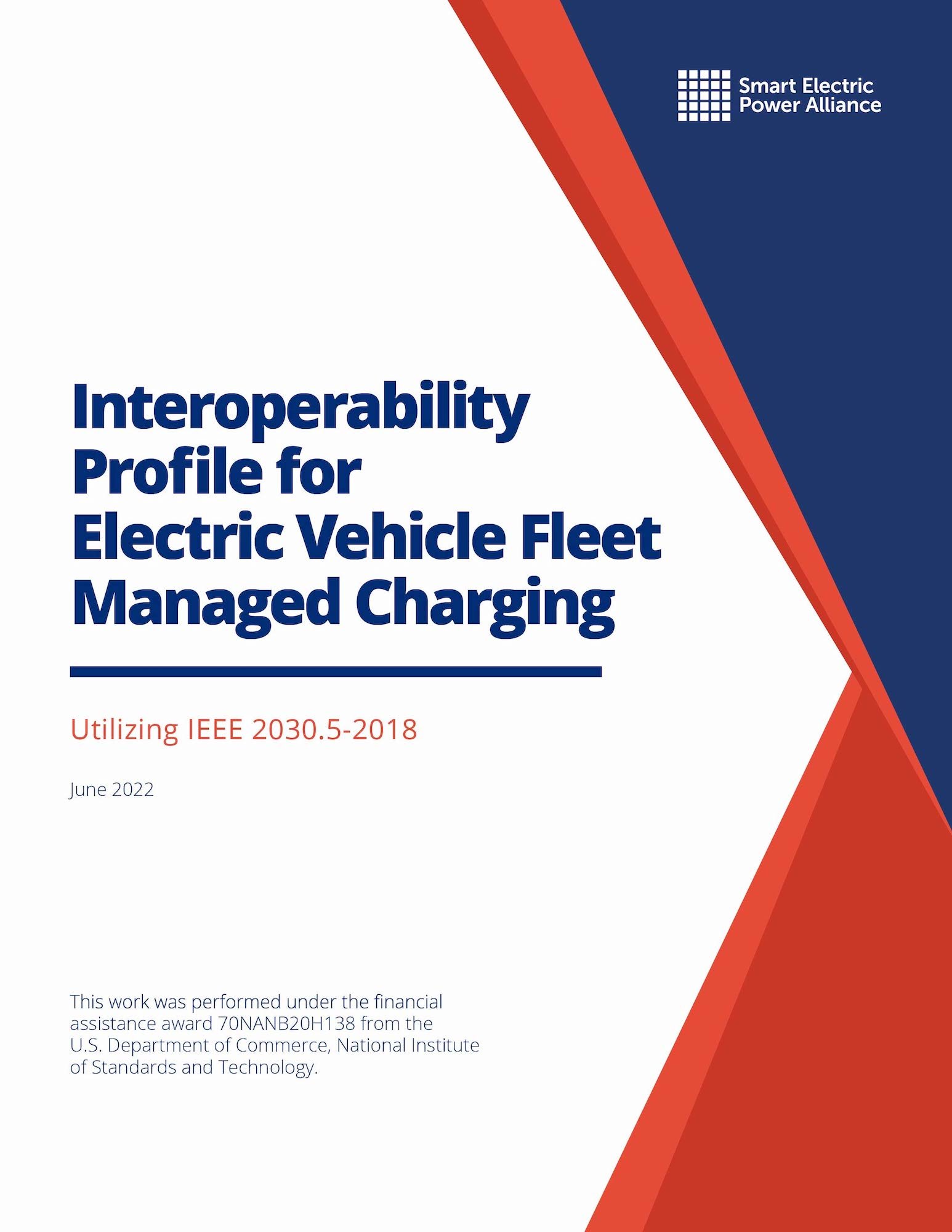 Interoperability Profile for Electric Vehicle Fleet Managed Charging