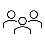 Person's head and shoulders icon